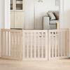 Vidaxl Foldable Pet Safety Gate, 3 Panels, 150 Cm