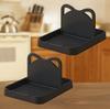 1 pièce Porte-cuillère pour couvercle de casserole Pliable pour plan de travail de cuisine Garder le plan de travail propre Étagère de rangement pour ustensiles Oreilles de chat Accessoires de cuisine