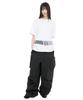 Mimdeowodeulobeu [Ssukkare X Mimde] Ssukkare Belt Print Oversized T-Shirt_White