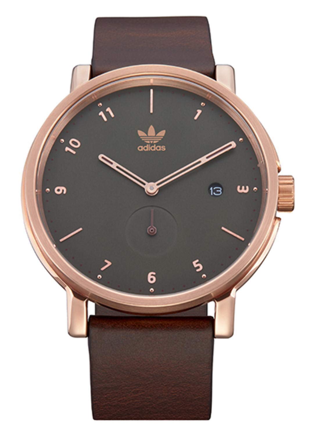 Unisex Quartz Watch District LX2 Z12 3038 Olive Brown - Imported