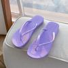 Women Summer Flip Flop Slippers Antiskid Bathroom Bathing Beach Beach Plywood Summer Cool Slippers Non-slip Breathable Fashion