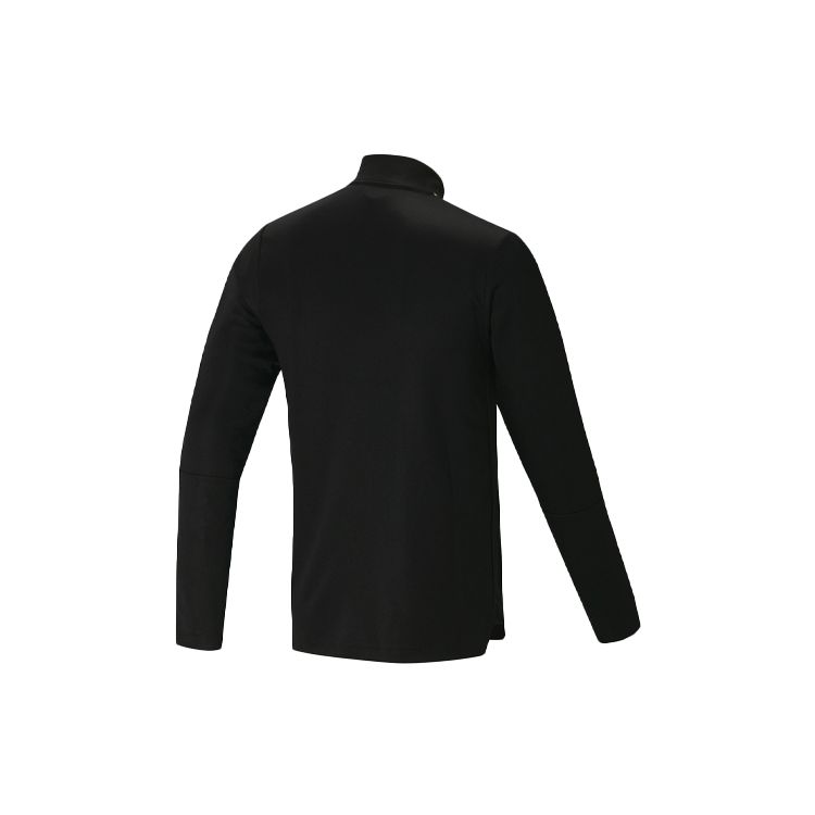 Adidas Soccer Training Track Jacket With Stand Collar And Stripes Men Outerwear Black GS4709