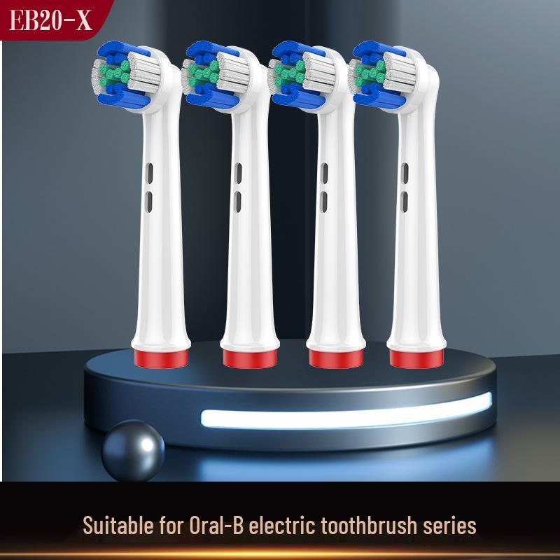 

Набор из 4 сменных насадок EB50X для электрической зубной щетки Oral-B, совместимых с моделями D12, D16, P2000 4-pack Brush Heads