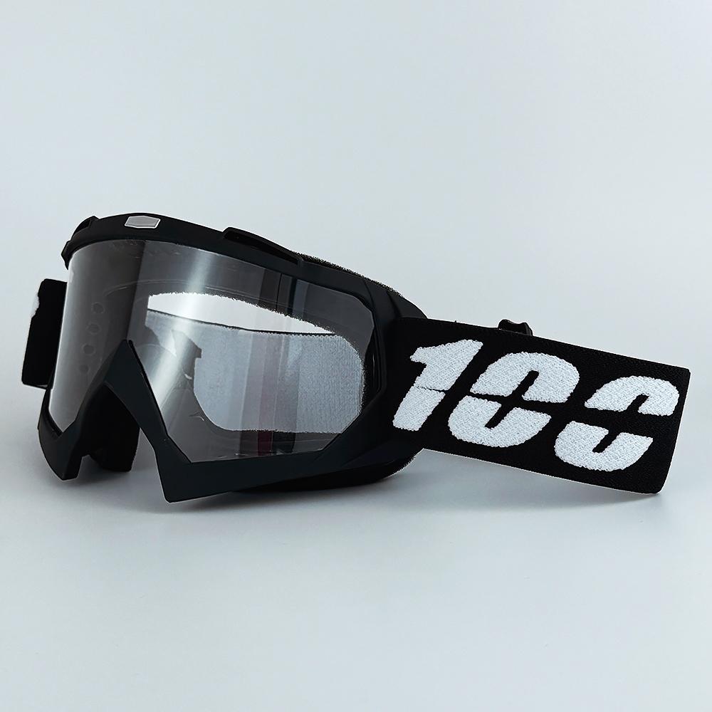 100 Ochelari de Motocicletă Antipraf Ochelari de Cursă Rezistenți la Vânt pentru Bărbați și Femei Motocross Ciclism Schi în Aer Liber Off-Road Ochelari de Bicicletă