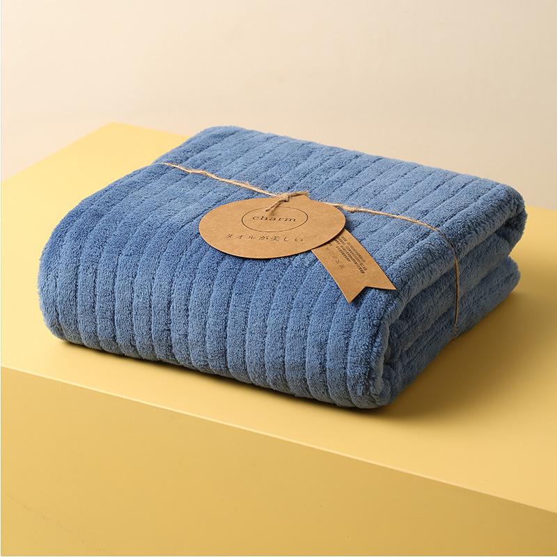 Women s A-Class Coral Fleece Large Quick-Dry Bath Towel (Mother-Baby Grade) Towel 40*80cm