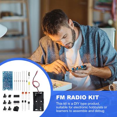 Kabelloses Stereo-UKW-Radioempfängermodul PCB DIY-Radioempfänger-Kit 76MHz-108MHz UKW DIY-Elektronik-Kits
