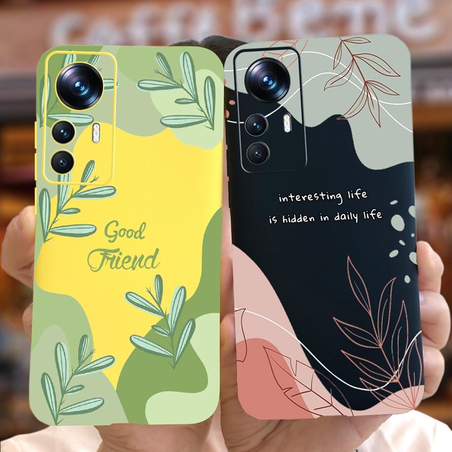 For Xiaomi 12T Pro Case Mi 12T 2022 New Fashion Art Painted Cover Soft Fundas Phone Case For Xiaomi Mi 12T Mi12T Pro Cover Coque