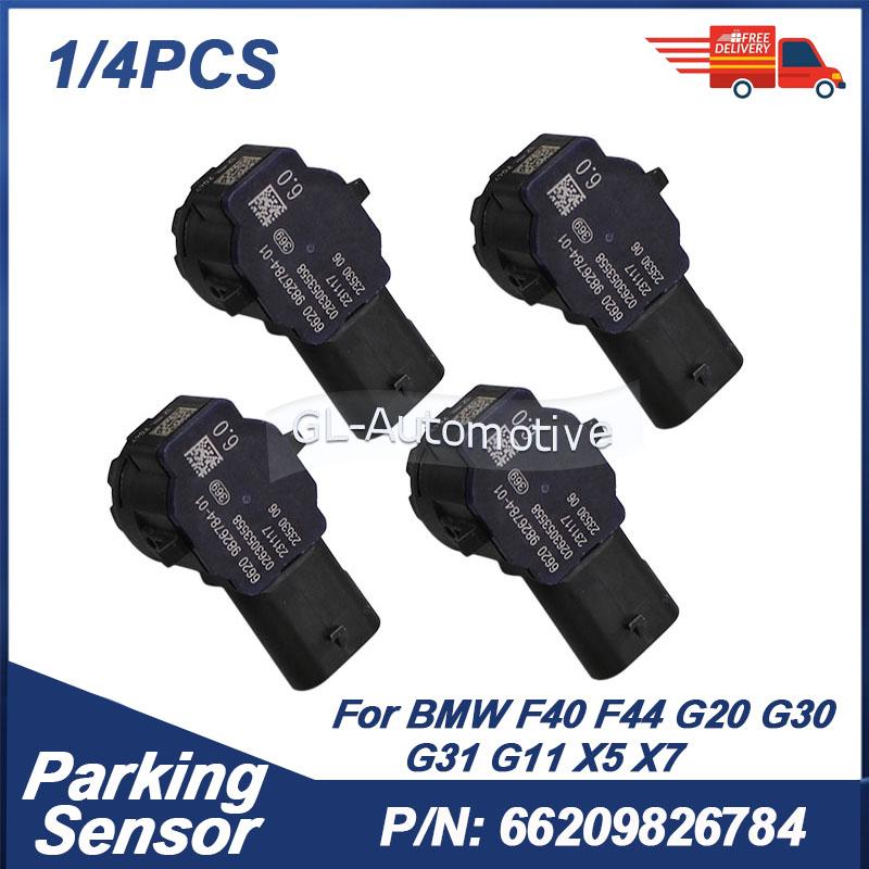 1/4PCS Radar PDC Parking Sensor For BMW F40 F44 G20 G22 G30 G32 G11 X5 X7  66209826784 9826784-01