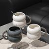 Electroplated Ceramic Home Office Coffee Cup, Gift For Girls, Couple Drinking Cup