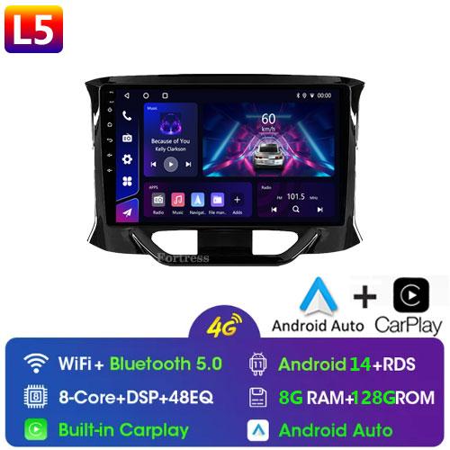 For LADA X Ray Xray 2015 - 2019 2 Din Android 12 Car Radio Multimedia Video Player Stereo Carplay Auto 4G Head Unit GPS IPS DSP