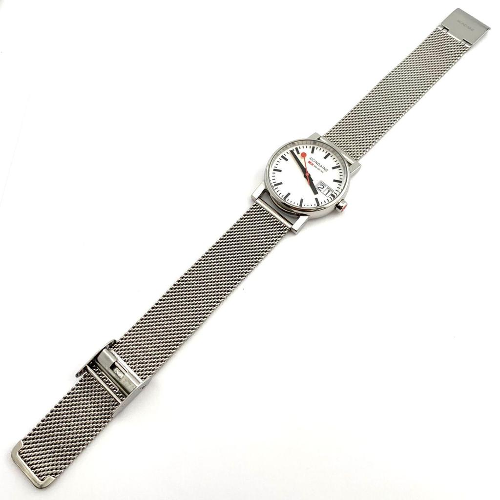 Used [Junk] Mondaine Official Swiss Railways Watch Unisex