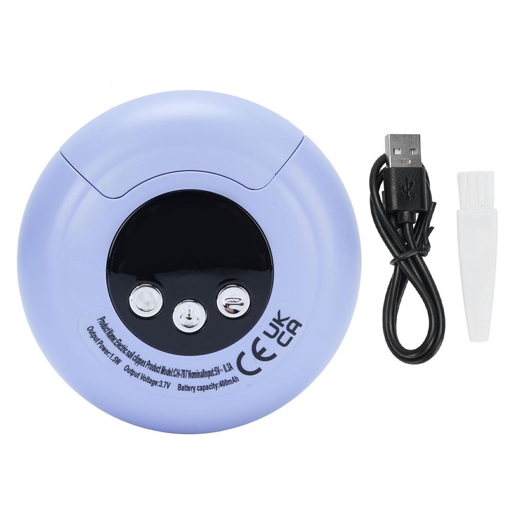 Elektrischer Nagelknipser Automatischer Nagelknipser Tragbarer LCD Multifunktionaler Nageltrimmer Babynagel