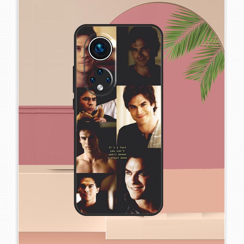 The Vampire Diaries Damon Salvatore Case For Honor Magic 8 Pro 7 6 5 Lite Honor 200 400 X9c X9b X9a X8b X8a X8c 50 70 90 Cover