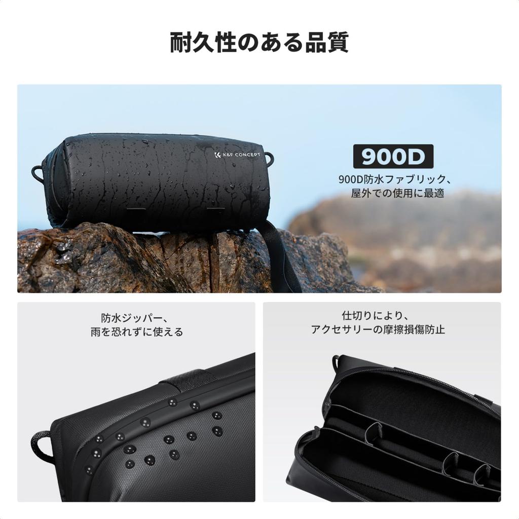 Geantă de transport Concept pentru DJI Osmo Pocket Depozitare gadget Apă Ușoară Foarte potrivită pentru utilizare K&F 3, Impermeabilă, Rezistentă la șocuri, Husă, Carcasă,