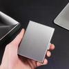 Anti-Magnetic Metal Wallet RFID Blocking Slim Card Holder Durable for Men Women Outdoor Activity