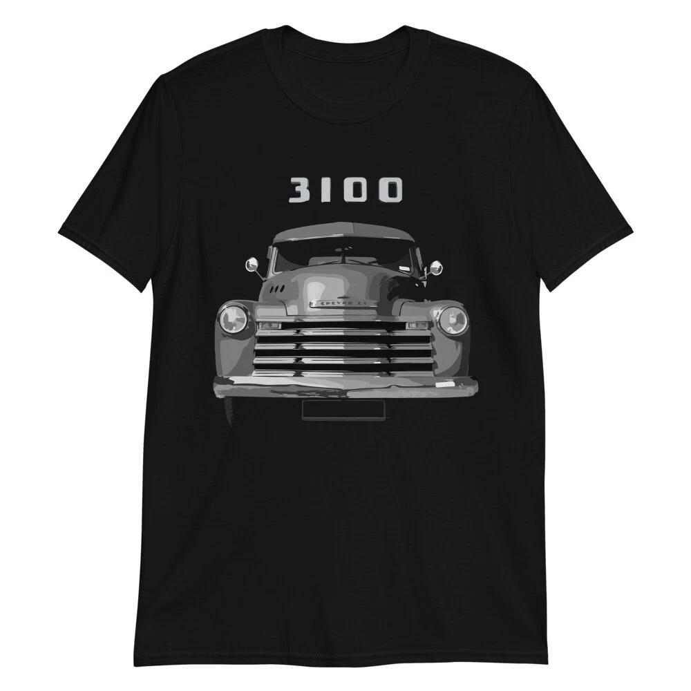 1952 Chevy 3100 Pickup Antique Truck Short-Sleeve T-Shirt L