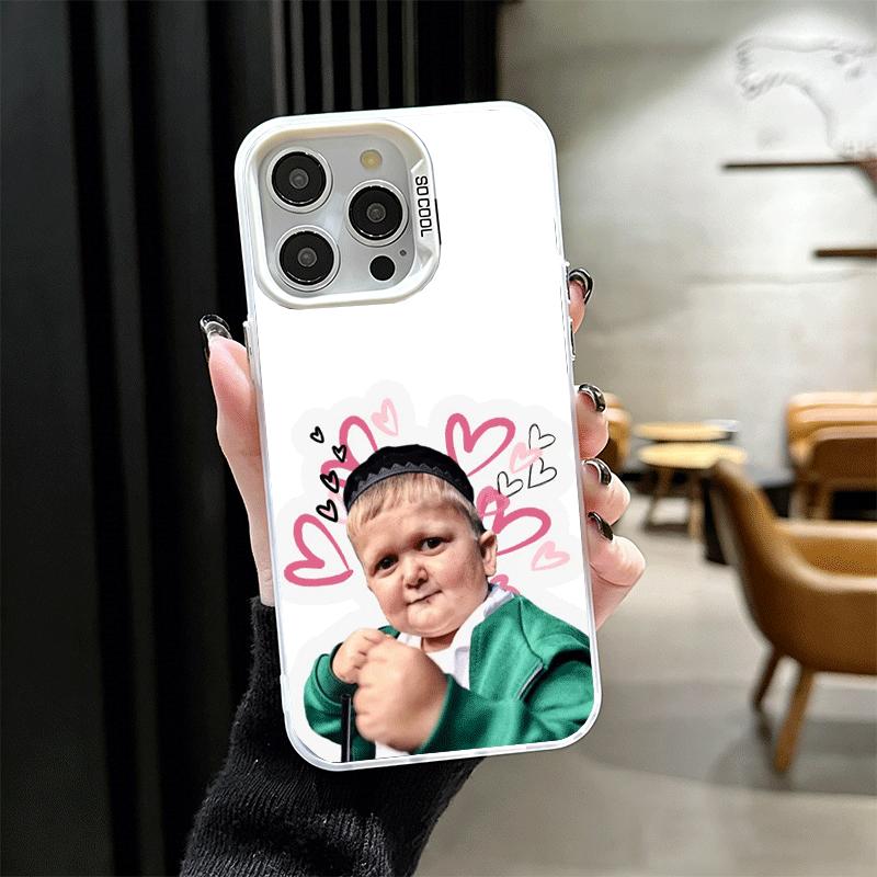 Lustige Babaite Hasbulla Weiche Handyhülle für iPhone 15 16 17 Pro Max 17Air 16E 14 Plus 13 12 Mini Stoßfeste Hülle Rückseite
