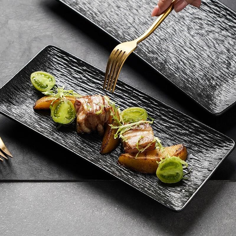 Nordic Ceramic Rectangular Serving Plate