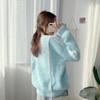 V-neck Imitation Mink Sweaters Women Thickened Knitted Pullovers Ladies Autumn Winter Warm Solid Loose Casual Jumpers