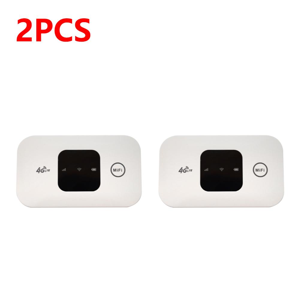 1-5pcs 4G Lte Router Wireless Wifi 2100mAh Mobile Hotspot with SIM Card Slot Hotspot Pocket WIFI 150mbps Home Office Travel