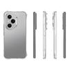 For Honor 400 Pro 5G (Global) Clear TPU Case WANLONFENG TM Series 2.0mm Phone Back Cover