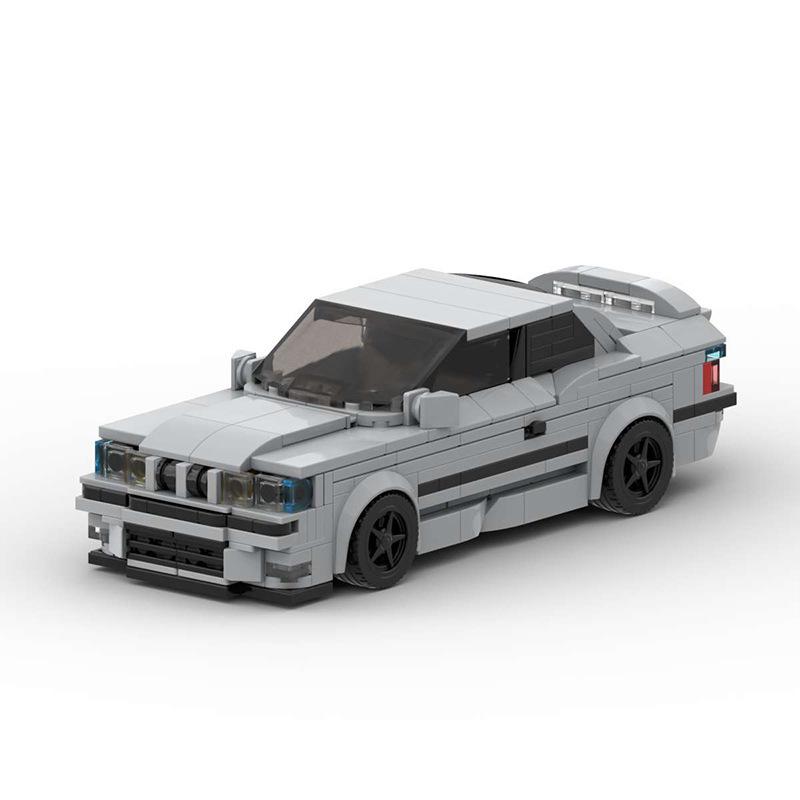 Cross-border MOC-Compatible Lego BMW M3 E36 Building Blocks - 8-Stud Car Model Toy for Boys
