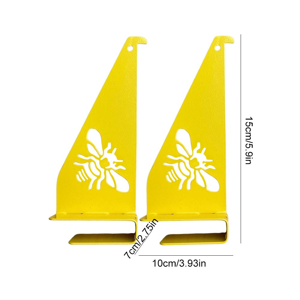 2pcs Beehive Inspection Bracket Beekeeping Tools Support Bracket Bee Hive Perch Frame Holder Durable Bee Hive Frame Accessories