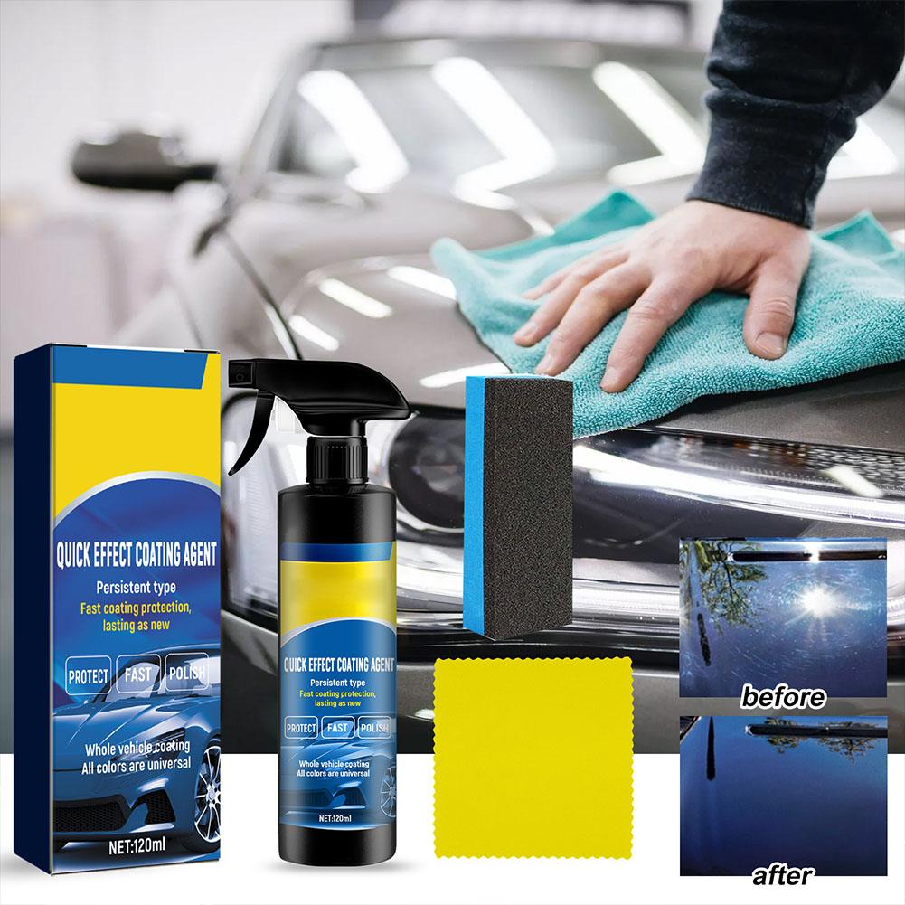 Autobeschichtungsmittel Lackaufbereitung Aufhellung Reinigung Kristallbeschichtung Beschichtungsspray Auto Staubentfernung Polieren Lackbeschichtung