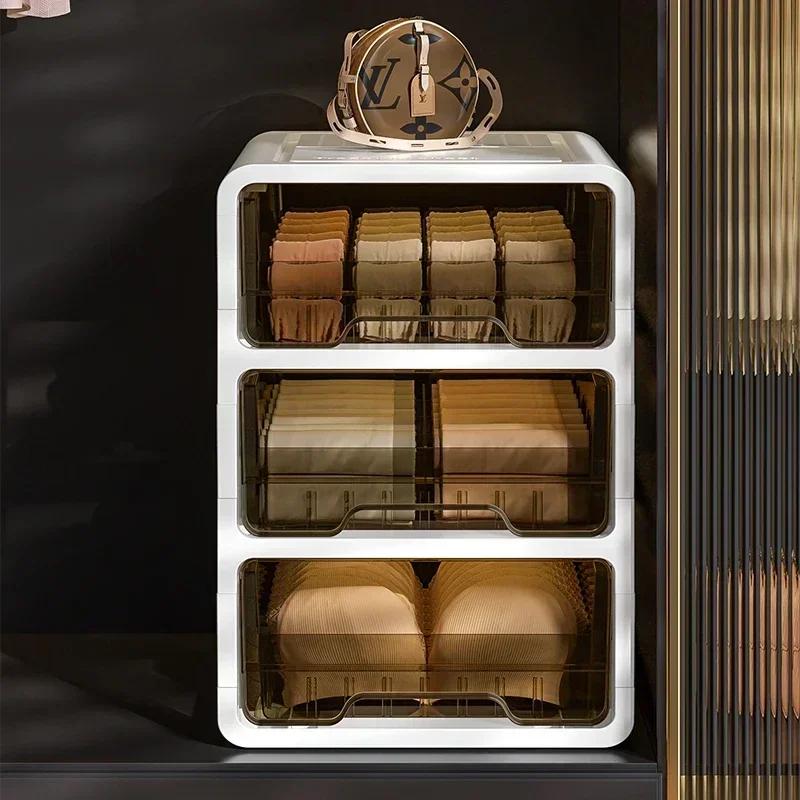 Underwear Storage Box Cabinets Wardrobe Kitchen Drawer Clothes Organizers Drawer Socks Box Clothes in The Closet