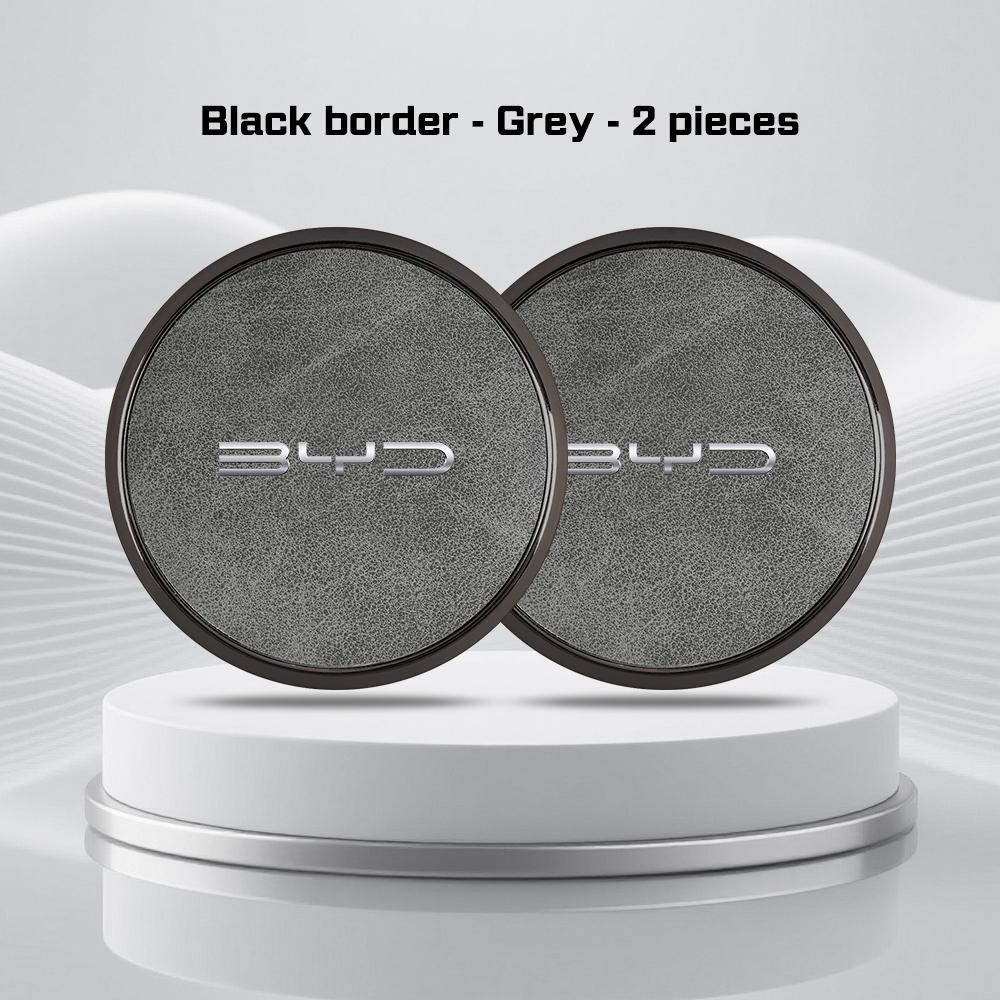 Universal Car Cup Holder Coaster Anti-slip Water-proof Cup Mat For BYD Song Plus Yuan Pro Tang EV F0 F3 Seal Han Qin Accessories