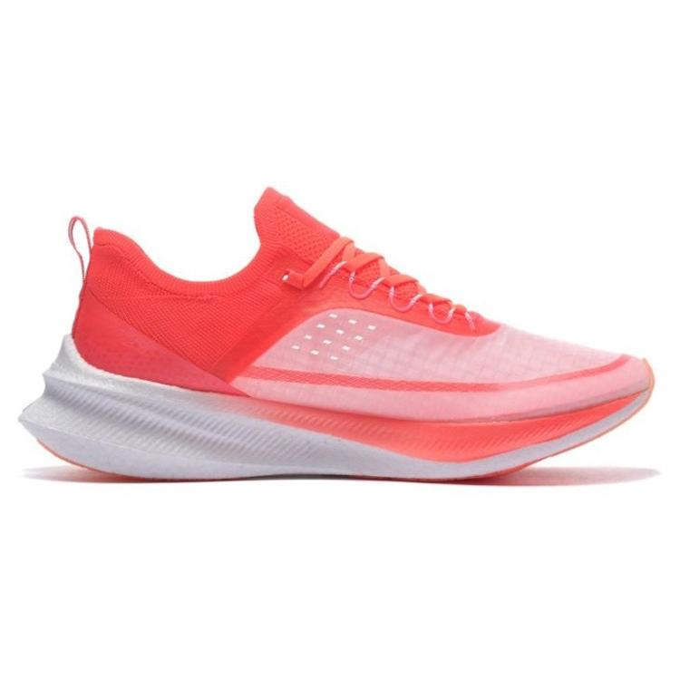New LiNing Feidian Challenger Cushioning Anti Slip And Wear Resistant Low Top Running Shoes Women's Fluorescent Fruit Red ARMS014-1