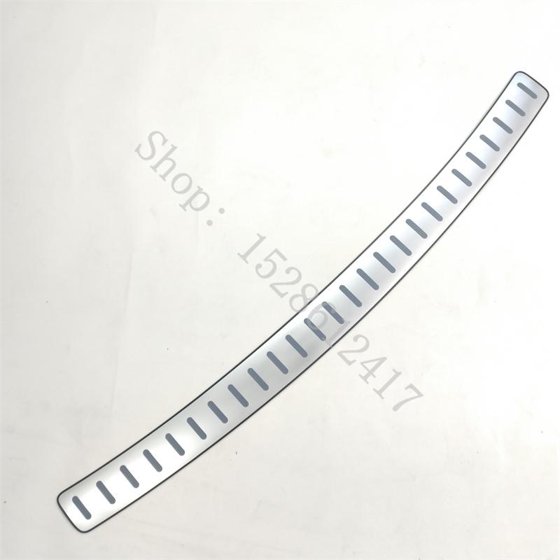 For VW/Volkswagen Sharan 2012~ Car Accessories Stainless Steel Car Door Rear Bumper Protector Sill Trunk Tread Plate Trim