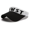 Women's Summer Empty Top Hat Knitted Hat Outdoor Sports Cap Sunshade Sunscreen Spring Summer Peak Cap Sun Visor Hats