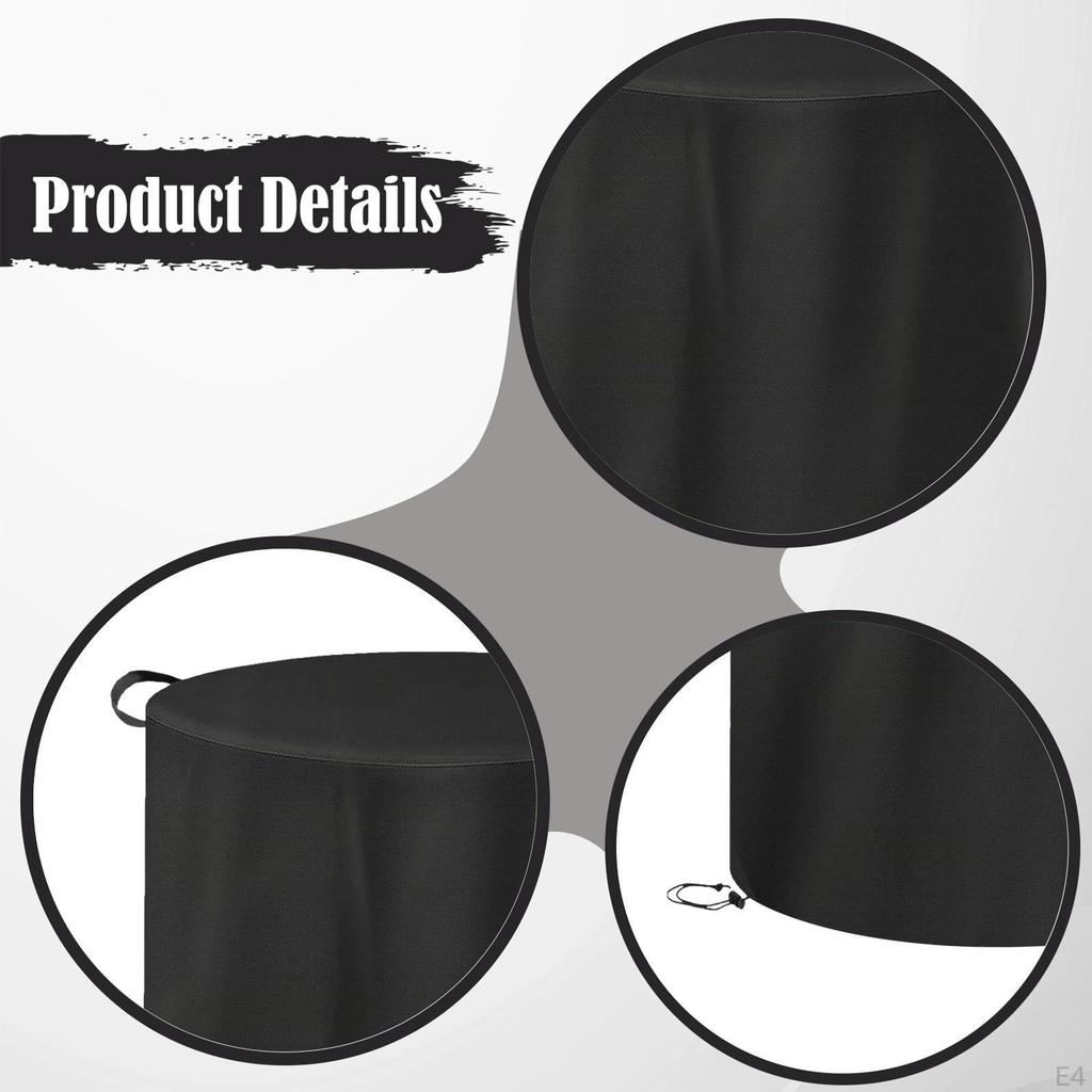 Fire Cover Column Easy To Install Patio Heater Protection Guard for Yard Lawn Outside Garden