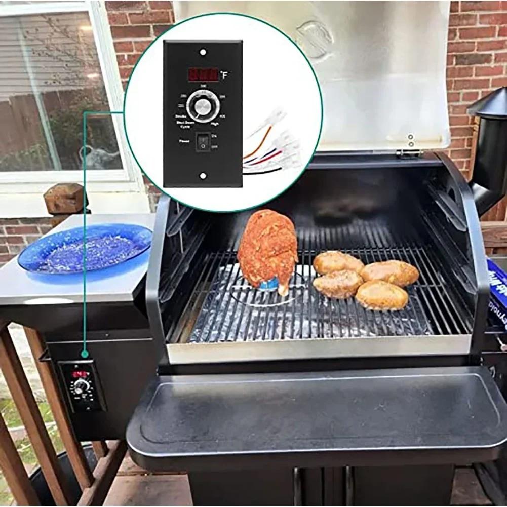 FOR ZGRILLS 9017 V1 Pellet Grill Digital Thermostat Control Unit Replacement Digital Temperature Control LED Display Accessories