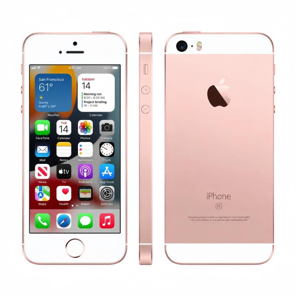 Refurbished Apple iPhone SE 1st Gen 32GB All Colors 4G LTE Smartphone Unlocked iOS Mobile Phone