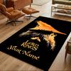 Lord Rings Customized Name Floor Mat Perfect for Dormitory Outdoor Dining Room Decorate Room Antislip Carpet Anime Office Decor
