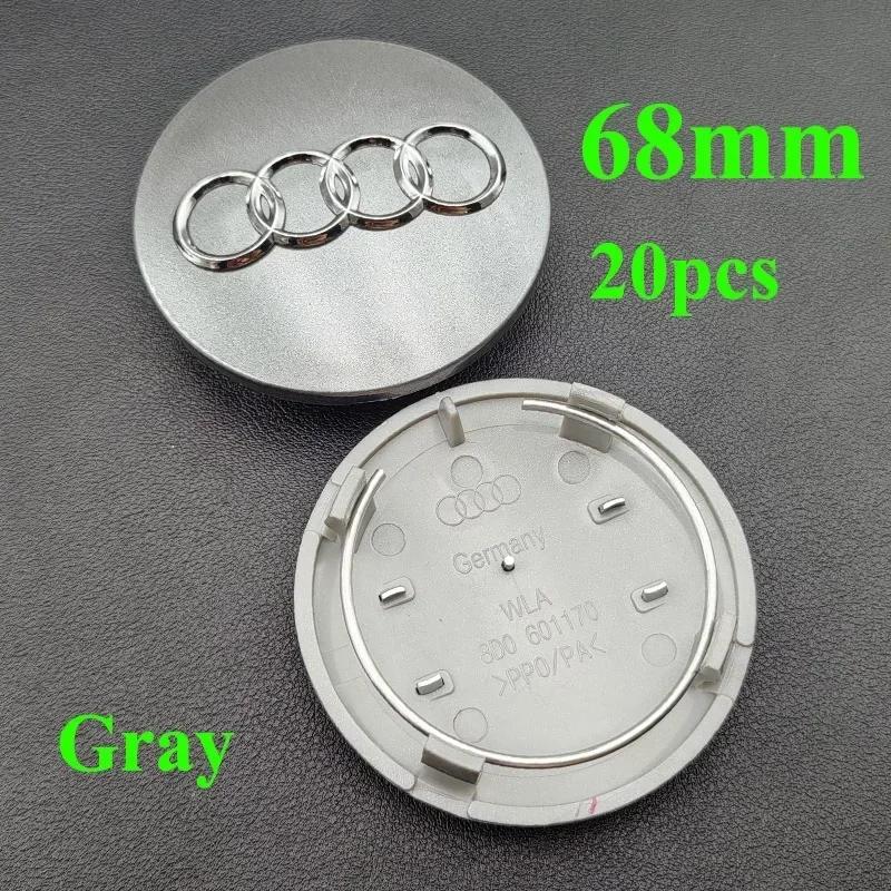 Hub Caps Hot New For qaz23 20Pcs 60mm 61mm 68mm 69mm 77mm qaz23 Hub Caps Car Wheel Center Caps  For qaz23 A1 A2 A3 A4 A5 A6 A7 A