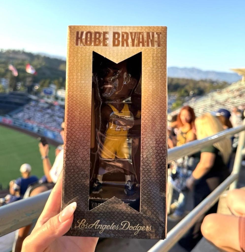 Kobe Bryant Wackelkopf Figur, Dodger Stadium Exklusiv, 8. August 2025 [Parallelimport]