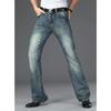 Men's Flared Pants Classic Flared Jeans Loose Leg Jean Boot Cut Trouser