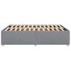 Vidaxl Bed Frame Without Mattress, Light Gray, 140X200 Cm, Upholstered