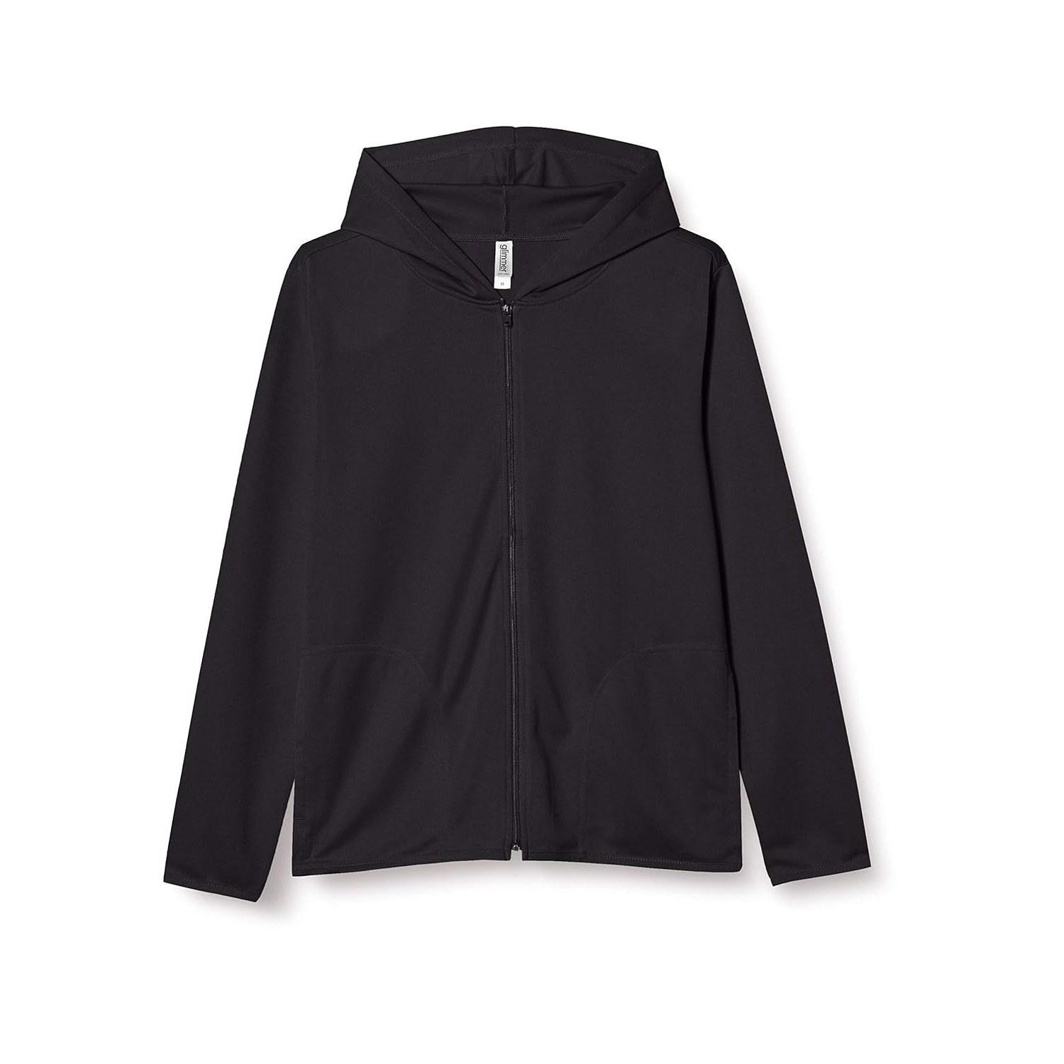 glimmer Long Sleeve 4.4 Ounce Dry UV Zip Parker 00338-AMZ Mens