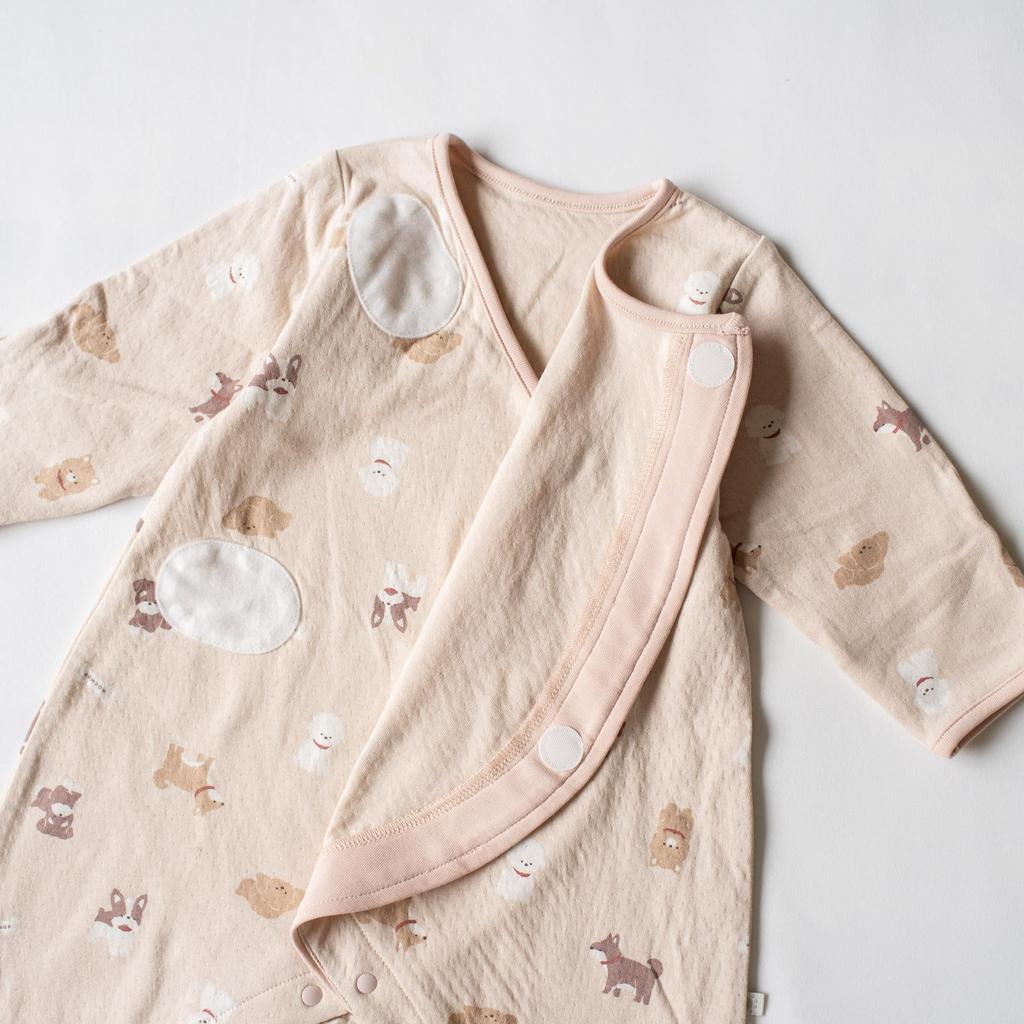 Mokumoff Romper Baby Pink 70 622-474197