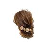 Japanese Hair Accessory, Pink Gold Tamakanzashi, for Coming-of-Age Ceremony, Graduation, Wedding, Furisode, Hakama, Yukata, Shichi-Go-San, Head Dress