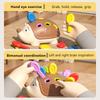 Montessori Baby Hedgehog Toys Concentration Training Education Toys Fine Motor Sensory Educational Toy For Kids Birthday Gifts