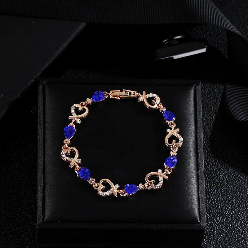 European-American Minimalist Rhinestone Claw Chain Bracelet: Versatile Full Diamond Design for Evening Wear