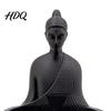 Schreibtisch Räuchergefäß Meditation Buddha Räucherstäbchenhalter, 3D-gedruckt mit Wellenhalter Aschenbecher, Ornament für Yogaraum Home Office Ständer