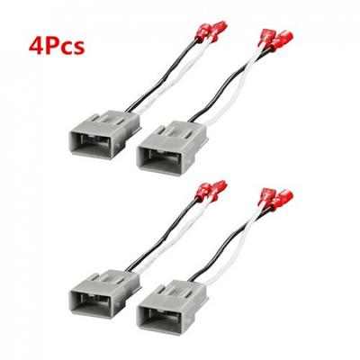 4Pcs Speaker Wires Harness Connector Plug for Honda Acura Isuzu 72-7800 SP-7800