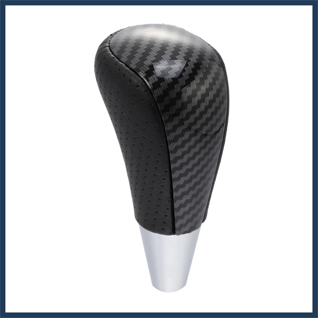 Car Automatic Gear Stick Shift Knob for Toyota for Toyota RAV4 Corolla Avalon Yaris 4Runner Sienna Camry Tacoma for Lexus ES GS SC RX LS Black Carbon
