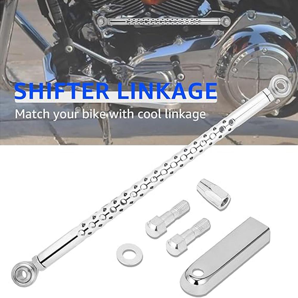 Legătura schimbătoare de viteze cromată compatibilă cu Davidson Road King Softail Street Glide Electra Glide